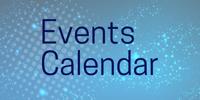 Events Calendar button - links to events calendar webpage